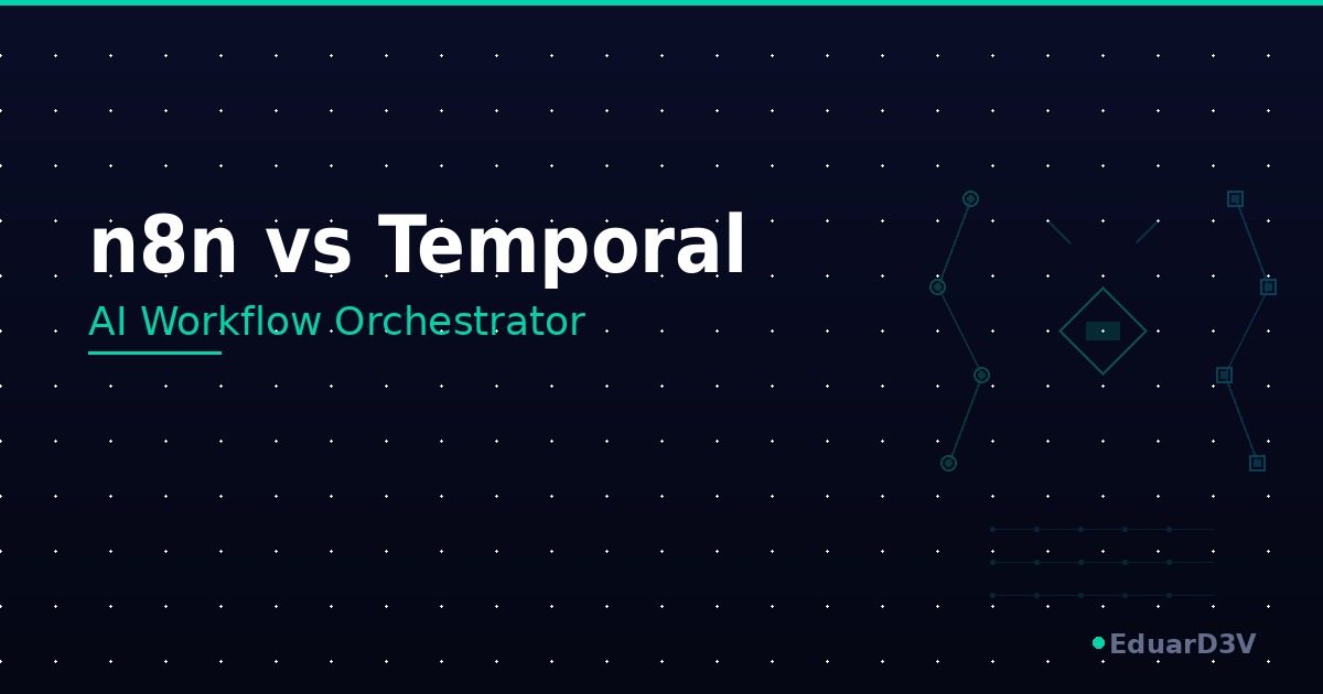 n8n vs Temporal: Why I Actually Run Both (And the Migration That Hurt)
